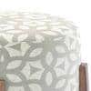 Nicole Stool in Grey Lattice Colour
