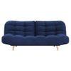 Bonnes 3 Seater Sofa Cum Bed In Navy Blue Color