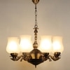Devansh Gold Antique Wall Mounted Lamp With Beige Jute Shade