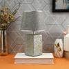 Grey Rectangular Base Table Lamp