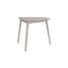 Scandinavian Khasa Dining Table Beige Natural Wood Finish