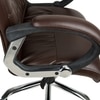 Bozo Medium Back Office Executive Chair (Dark Brown)