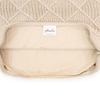 Danube Cloud Dancer Cotton Knitted Cushion Cover 12X20 Inches