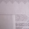 Lavender Floral Cotton 400 Tc Flat Super King Bed Size Sheet With 2 Pillow Cover