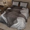 Stoa Paris Super King Size Enriched Cotton Bedsheet with 2 Pillow Covers  Size Night Safari