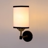 Devansh Metal Electric Wall Light in Black Colour with Multi Shade Count of 1 Light