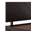 Kuba Solid Wood Queen Size Bed With Box Storage (Mahagony Finish)