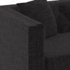 Windsor Premium 2 Seater Fabric Sofa in Graphite Grey Colour
