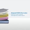 Sleepwell Ortho Pro Latex Mattress Medium Firm Natural Latex Support Single 75x35x6 Inch