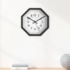 Bold Arabic Indices Wooden Wall Clock