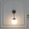 Timber Shine Brass Metal Finish Wall Light