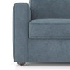 Apollo Compact Fabric Sofa (Colour : Ocean Weave, Seating Capacity : 3 Seater, Cushion Type : Soft, Back Type : Regular Back)