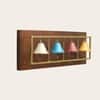W-Jiya Abstract Metal Wall Decor in Multicolor Set of 1