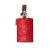 Devansh Solid Wood Electric Wall Light in Brown Colour with Maroon Shade Count of 1 Light
