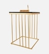 Aureum Metal Side Table in Gold Colour