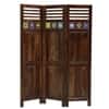Rangrez Sheesham Wood Room Divider In Natural Finish