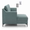 Casella 2 Seater Sectional Sofa with Left Chaise Lounge Sage Green