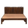 Aurelio King Size Bed Without Storage in Provencial Teak Finish