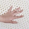 Nirvana Bamboo Fabric with Herb Fresh Technology 7 Zone 4 Inch Single Latex Foam Mattress L x W 75 inch x36 inch