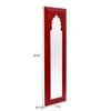 Desert Art MDF Handpainted Rajasthani Jharokha Wall Frame 7 x 25 Inch in Red Colour