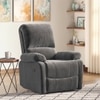 Edison Single Seater Recliner in Matte Grey Colour