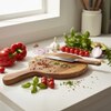AJ Exports Professional-Grade Solid Acacia Wood Chopping and Carving Board Handcrafted