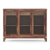 Akira Solid Wood Sideboard in Teak Finish