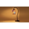 Multicolor Mosaic Glass Curvy Table lamp with Iron Base (EN23)