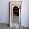 Jharokha Mirror Frame in White Colour