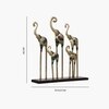 Ava Metal Showpiece in Multicolor
