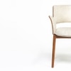 Mulho Veneer Dining Chair in Brown Colour