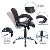 Liieancoinn Mid Back Executive Chair in Black Colour
