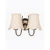 Devansh Metal Electric Wall Light in Gold Colour with Multicolor Shade Count of 1 Light