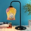 Laila Multi color Mosaic Glass Iron Table Lamp