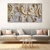 The Castle Decor Abstract Art Wall Painting Wooden Framed Digital Painting 27x48 Inch (Style 25)