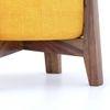 Nicole Stool in Matte Mustard Yellow Colour