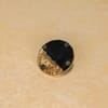 Ireka Home Midnight Gold Resin Coaster Set – Black and Gold (Set of 4)