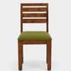 Arbor 4 Seater Dining Set with Olive Green Cushioned Chairs