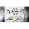 Metal iron work Wall clock