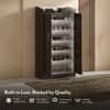 Hayes 18 Pair Shoe Rack In Dark wenge Finish