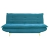 Bliss 3 Seater Sofa Cum Bed In Sea Green Colour