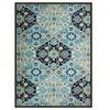 Multicolor Traditional Machine Made Polyester 5 X 7 Feet Carpet