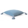 Moss Knit Cadet Blue Cushion Cover 16X16  Inches