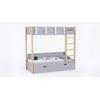 Pine Tree Bunk Bed with Drawer Storage