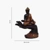 VEDAS Polyresin  Figurine in Orange Colour