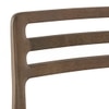 Dane Solid Wood 6 Seater Dining Table with 6 Dane Solid Wood Dining Chair (Finish: Danish Walnut)