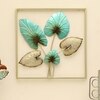 W-Anika Abstract Metal Wall Decor in Multicolor Set of 1