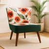 Rowan Accent Chair with Flower Print