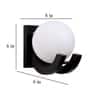 Eliante Brown Mdf Wall Light With White Shade In Brown Colour