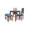 softy solid wood 4 seater Dining table in Provincial Teak